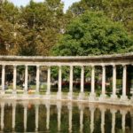 The colonade at Parc Monceau: best parks in and around Paris episode