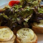 Salad with chèvre toast: Summer Lunches in France episode