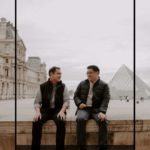 Erenesto and his brother at the Louvre: brothers meet in Paris episode