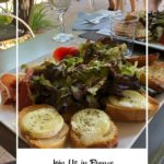 Salad with chèvre toast: Summer Lunches in France episode