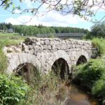 Le Chambon sur Lignon stone bridge and river