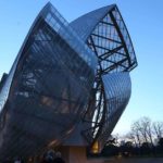 The Louis Vuitton Foundation building in Paris