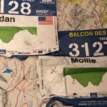 Race Bibs for Mollie and her husband: Running a trail race in the Alps episode