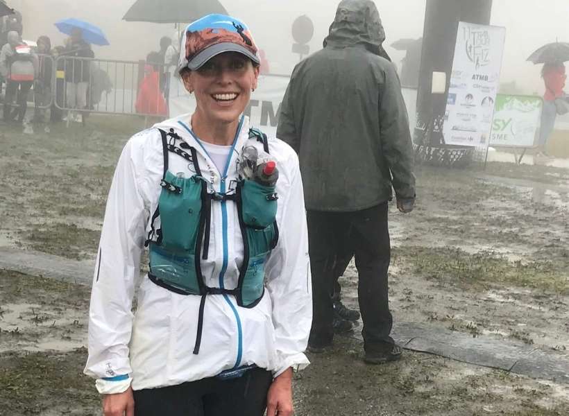 Mollie looking really wet: Running a trail race in the Alps episode