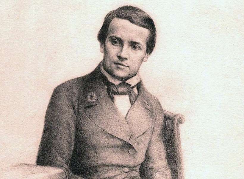 Louis Pasteur as a young man