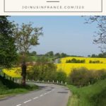 beautiful road in the Mayenne