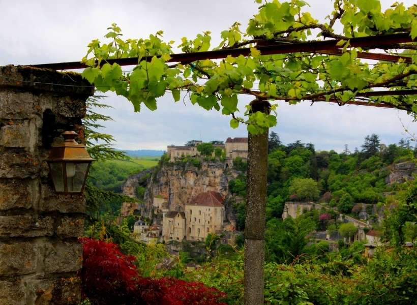 Rocamadour the medieval village that hangs on a cliff