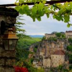 Rocamadour seen from a distance