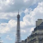 Blue sky with eiffel tower: 13 Tips for Paris Visitors with Mobility Issues episode