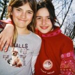 Two girls hanging out in France: Moving to France with Childrend episode