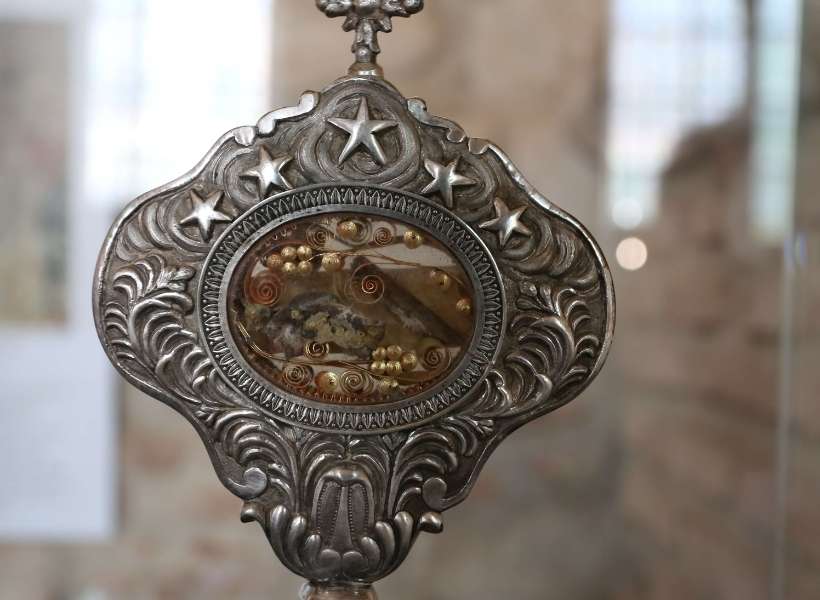 This is the relic pilgrims came to worship in Moissac