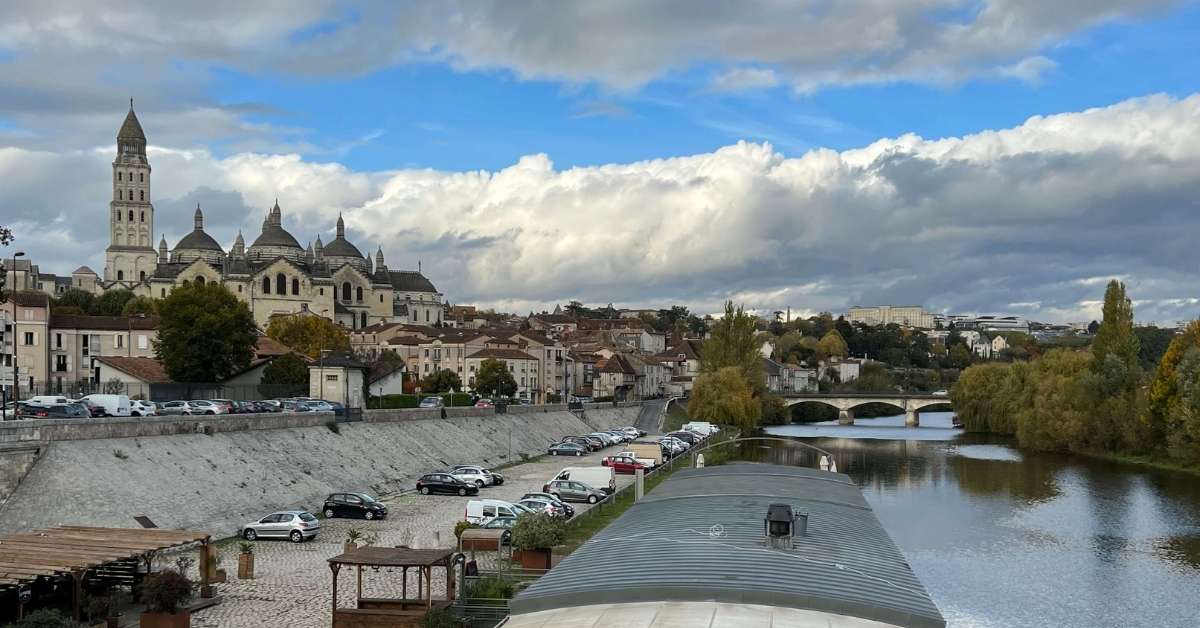 Périgueux and the Saint Front Basilicaseen from the