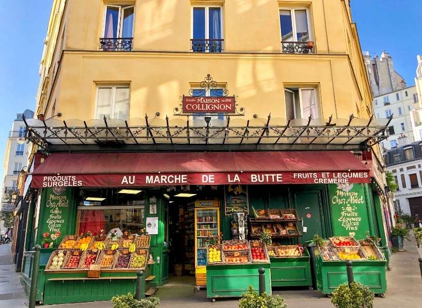The tour will take you to the store made famous by the movie Amélie Poulain