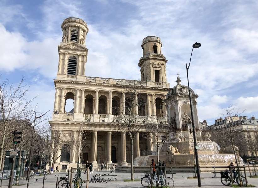 Saint Sulpice church: Saint Germain des Prés self-guided gps tour