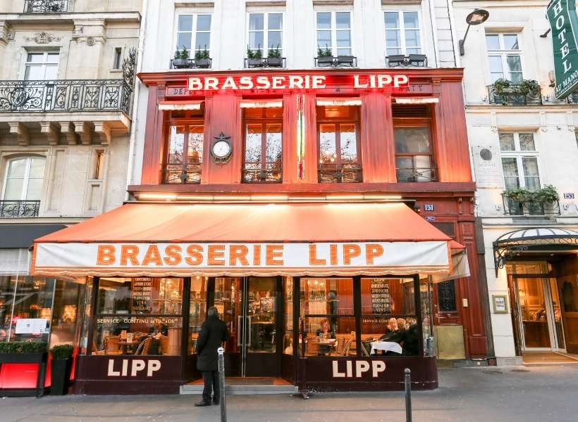 Brasserie Lipp: Saint Germain des Prés self-guided GPS tour