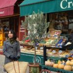 Sarala Terpstra shopping in France: Classic French Recipes with a Vegan Twist Episode