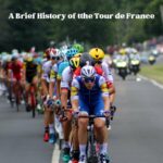 Cyclists taking part in the Tour de France