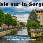 L'Isle-sur-la-Sorgue view from one of the bridges