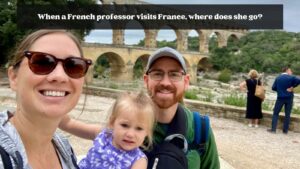 Brooke and family: French Professor Visits France episode
