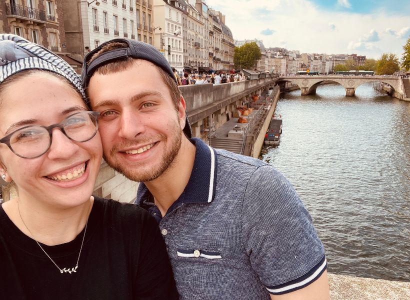 Shmuel and his wife on the Seine River: Jewish Perspective on Paris Episode