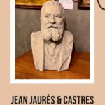 ust of Jean Jaurès at his museum in Castres, France