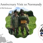 Phil Roberson in jumping gear: D-Day Anniversary Visit to Normandy episode