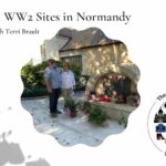 Terri and Paul by a Canadian WW2 Normandy Sites