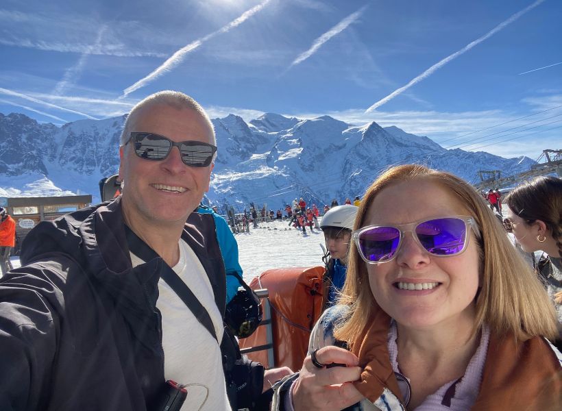 Robin and Raymond are in love with the French Alps