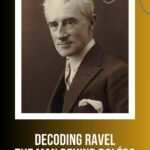 Maurice Ravel portrait
