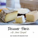 Cheese display at a Paris Cheese Shop: Paris Food Tour sales page