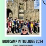Annie Sargent, Elyse Rivin and Toulouse Bootcamp 2024 members