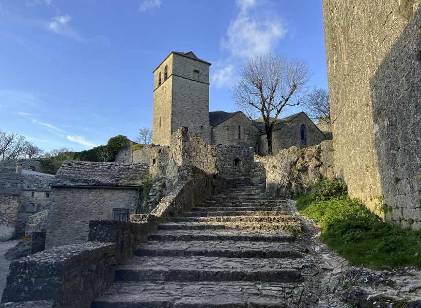 La Couvertoirade in the Aveyron Department