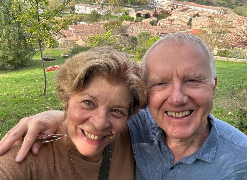 Catherine McMillan and her husband: Discovering the Southwest of France episode.