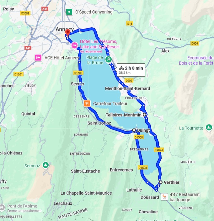 Bike Ride Around the Lac d'Annecy: Discover Annecy Episode