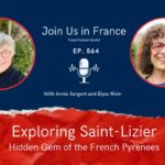 Exploring Saint-Lizier with Annie and Elyse