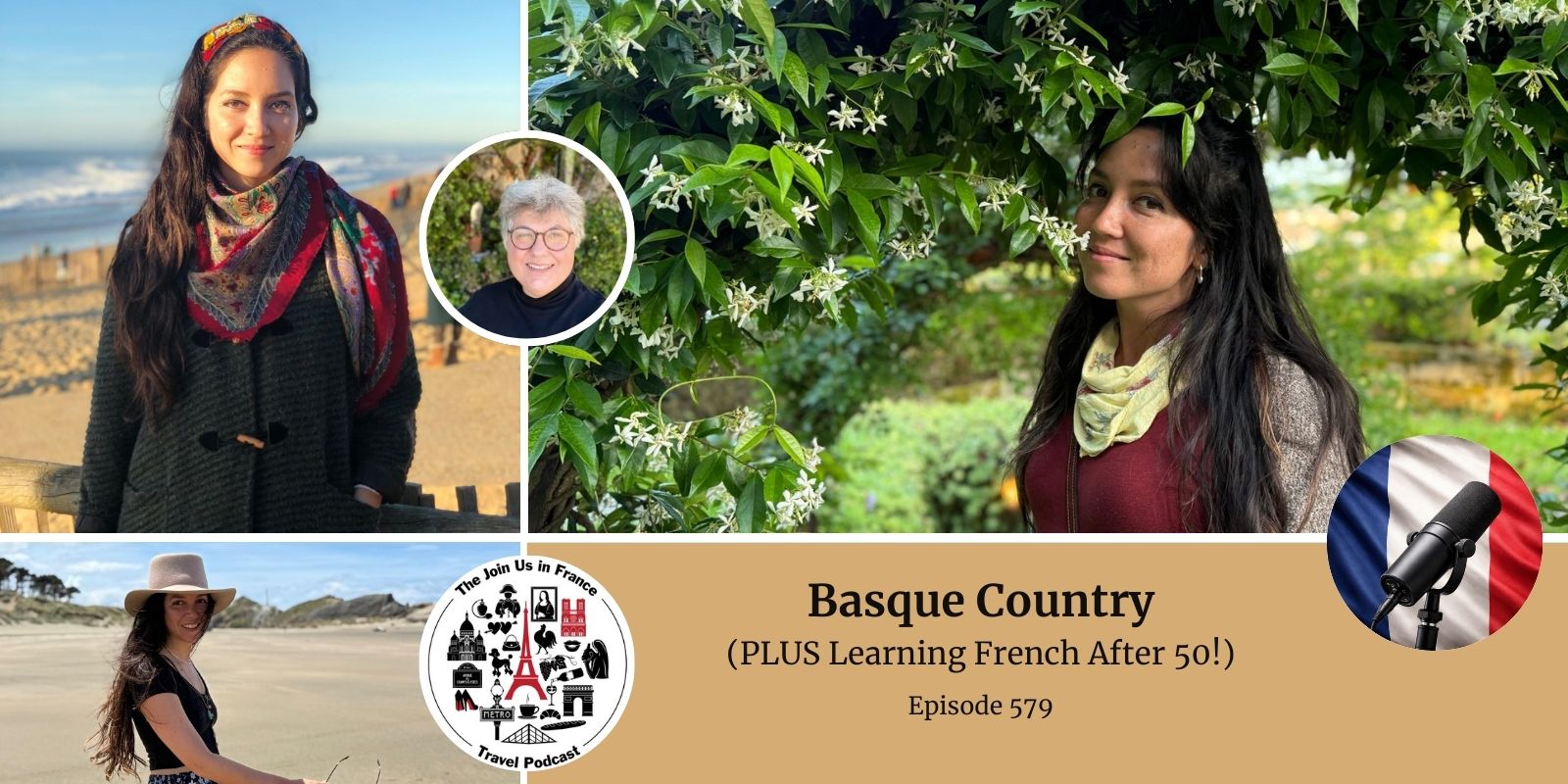 Annie Sargent and Deborah Pham: Basque Country and Learning French After 50 episode