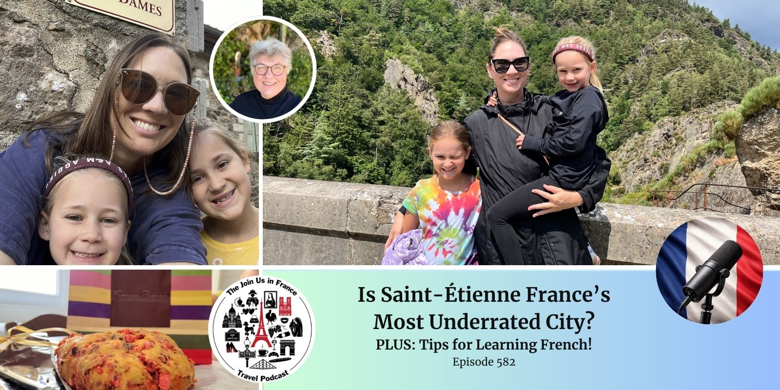 Annie Sargent and Brooke Cunningham and her children: Saint-Etienne episode