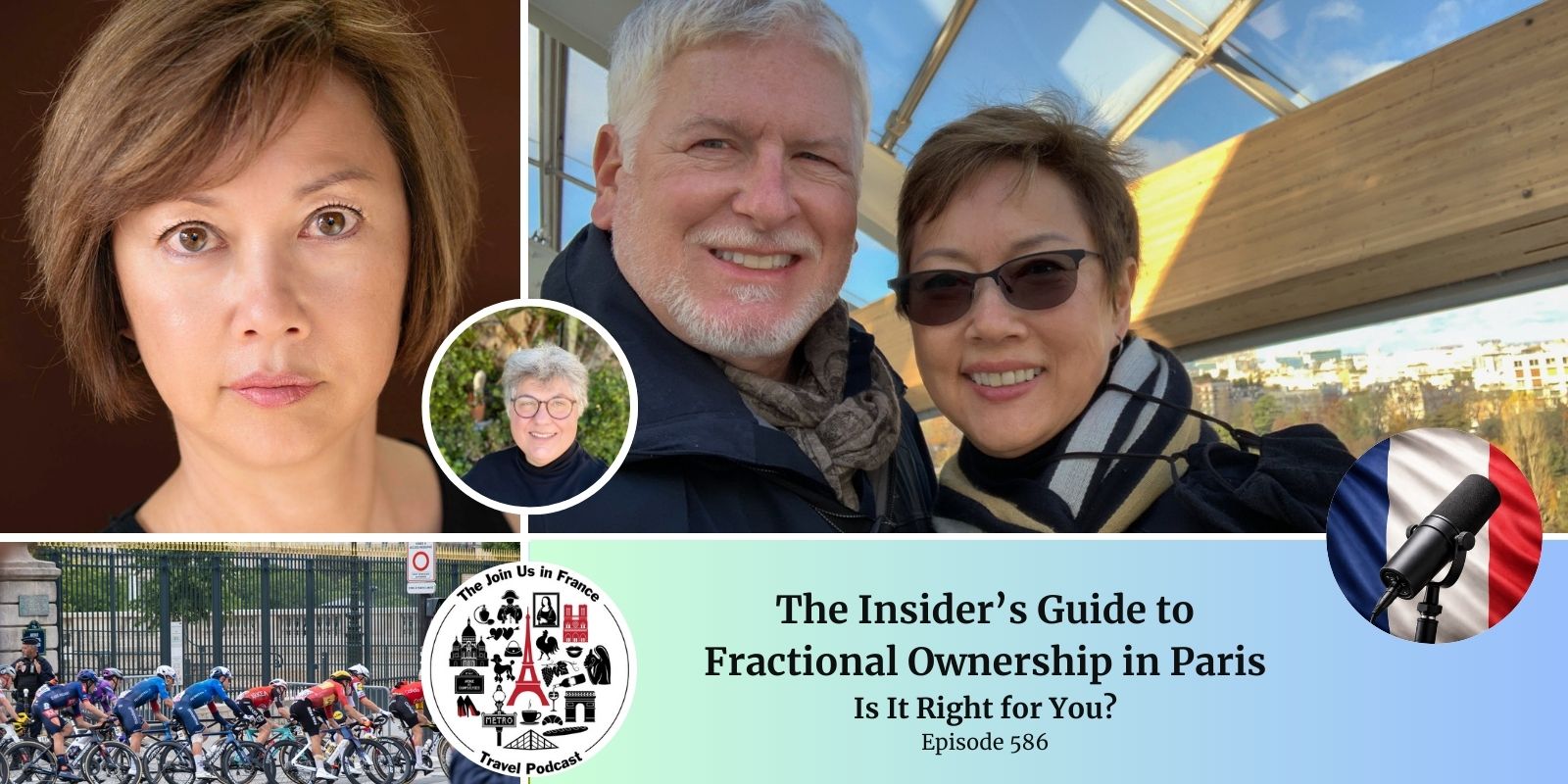 Annie Sargent, Marie Tartar and her husband: Paris fractional apartment costs and benefits episode