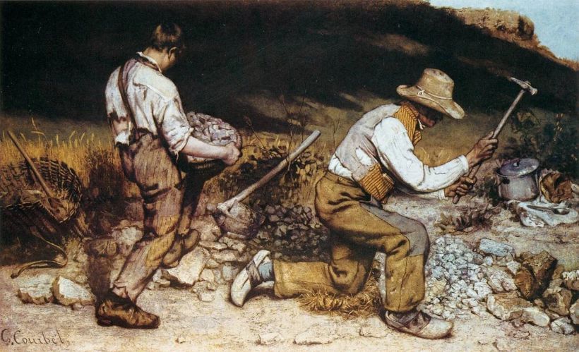 Gustave Courbet, The Stone Breakers